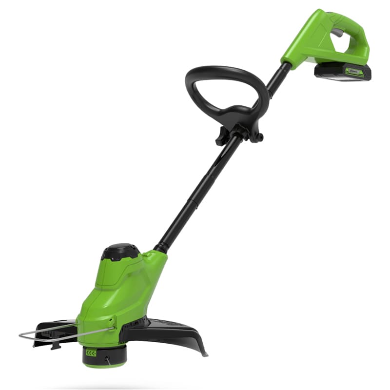 Greenworks G24LT25K2 (2107207SA), Триммер аккумуляторный Арт. 2107207SA, 24V, 25 см,  с 1хАКБ 2Ач и ЗУ
