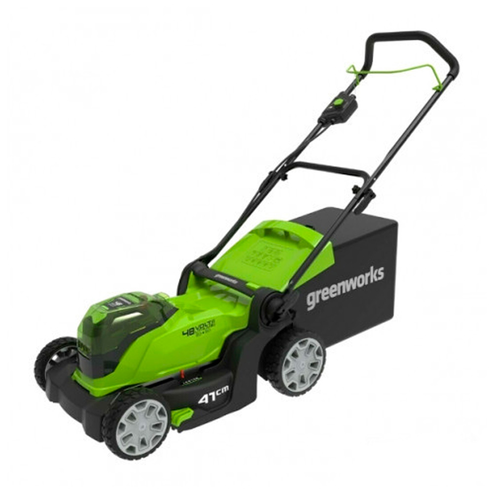 Greenworks G24X2LM41 (2512607), Газонокосилка аккумуляторная Арт.2512607, 2*24V, 41 см, без АКБ и ЗУ