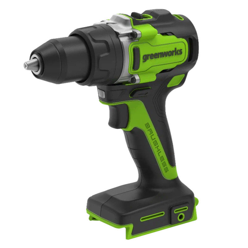 Greenworks GD24DD90 (3707507), Дрель-шуруповерт аккумуляторная Арт. 3707507,  24V, 90 Нм, бесщеточная, без АКБ и ЗУ