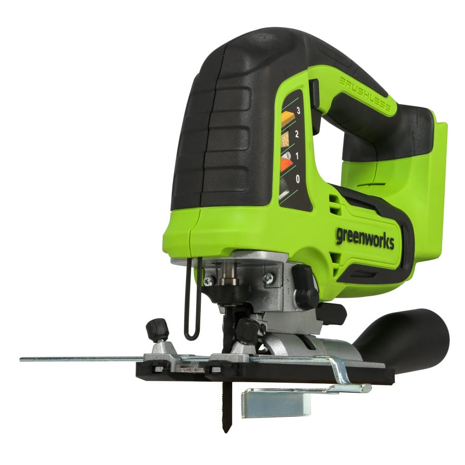 Greenworks GD24JS (3601407), Лобзик аккумуляторный Арт. 3601407, 24V, бесщеточный, без АКБ и ЗУ