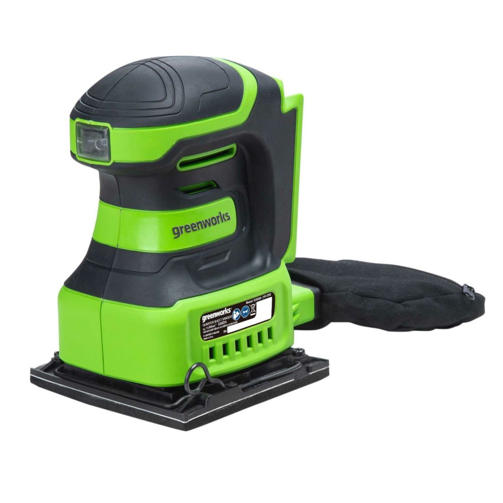 Greenworks G24SS14 (3100507), Плоскошлифовальная машина  аккумуляторная Арт. 3100507, 24V, без АКБ и ЗУ