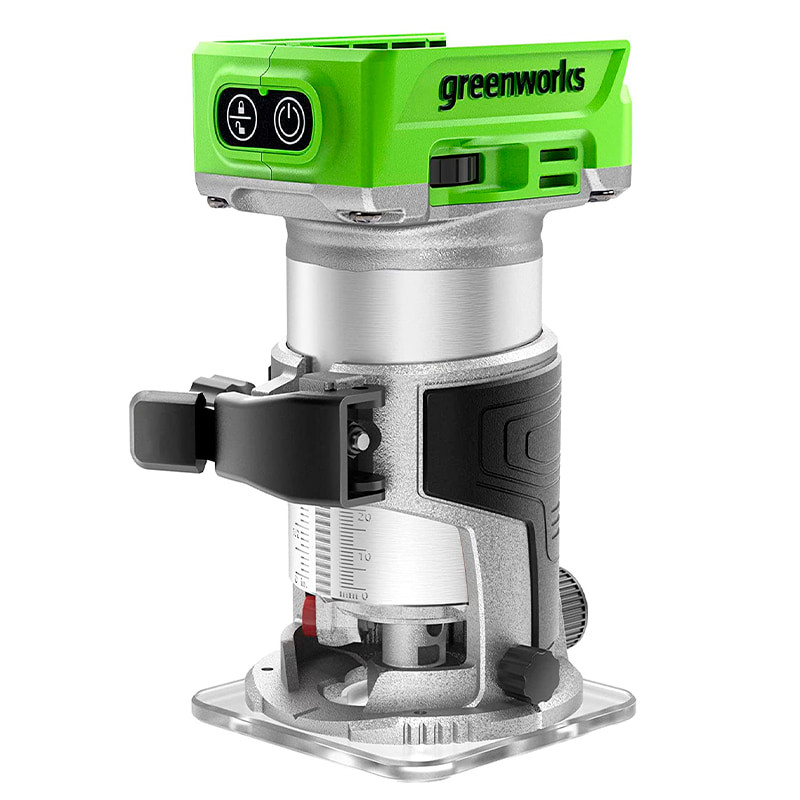 Greenworks G24RO (3502507), Фрезер аккумуляторный  Арт. 3502507, 24V, бесщеточный, без АКБ и ЗУ
