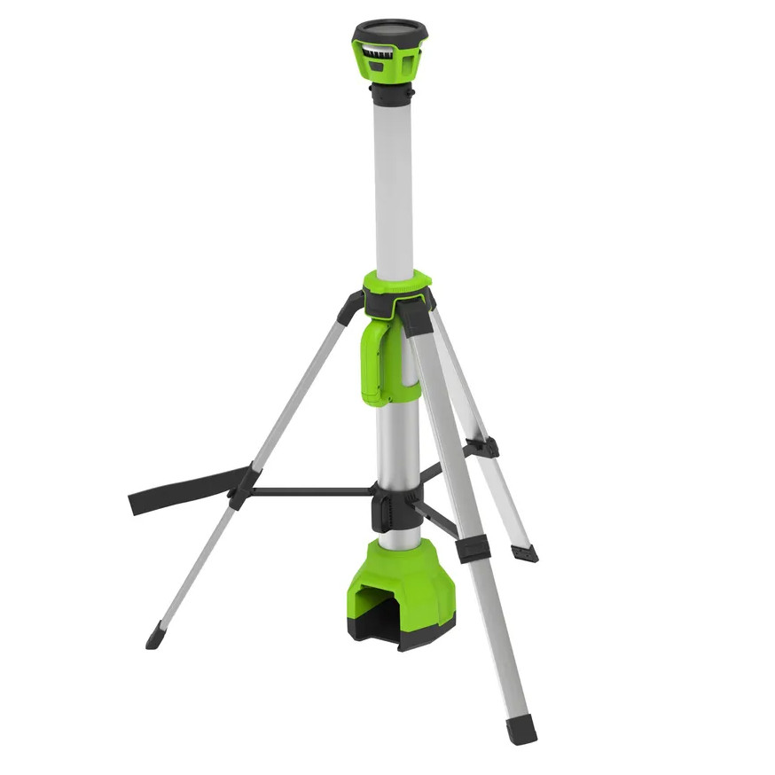 Greenworks G120WLS (3401107), Мачта  светодиодная осветительная 2-в-1 аккумуляторная, Арт. 3401107, 24V, без АКБ и ЗУ