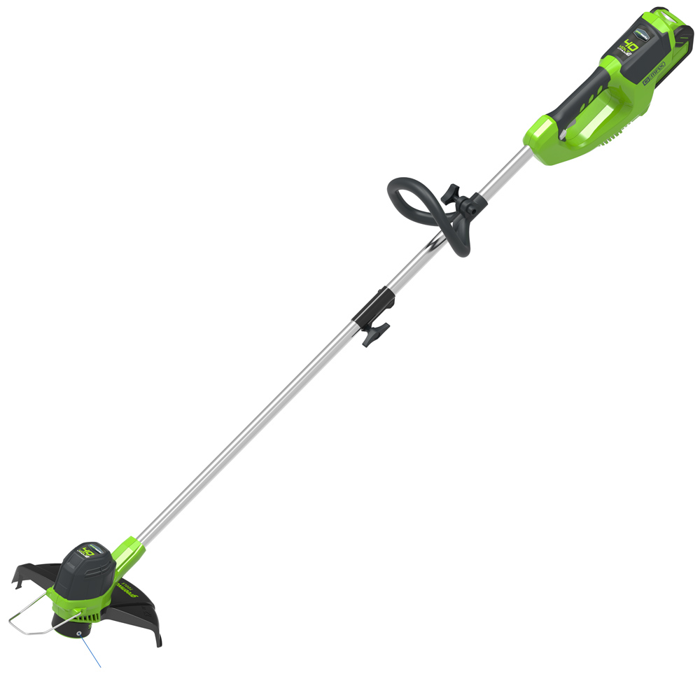 Greenworks G40LT (2101507), Триммер аккумуляторный Арт. 2101507, 40V, 30 см, без АКБ и ЗУ