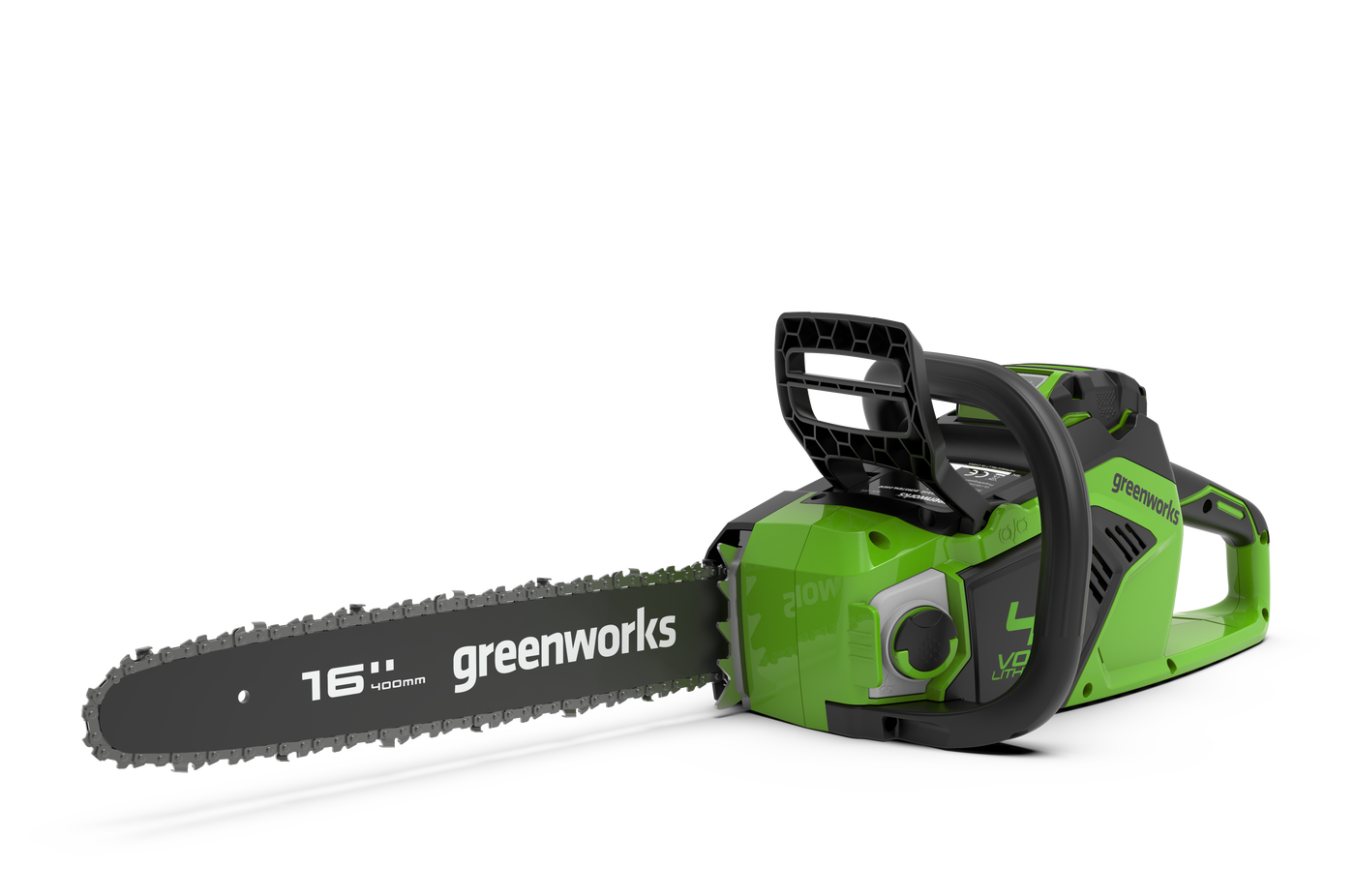 Greenworks GD40CS18 (2005807), Цепная пила аккумуляторная  Арт. 2005807, 40V, 40 см, бесщеточная,  до 1,8 КВт, без АКБ и ЗУ - фото1