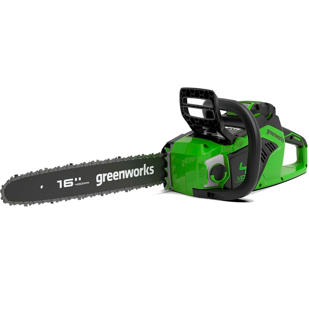 Greenworks GD40CS18K2 (2005807UA), Цепная пила аккумуляторная Арт. 2005807UA, 40V, 40 см, бесщеточная,  до 1,8 КВт, с 1хАКБ 2Ач и ЗУ