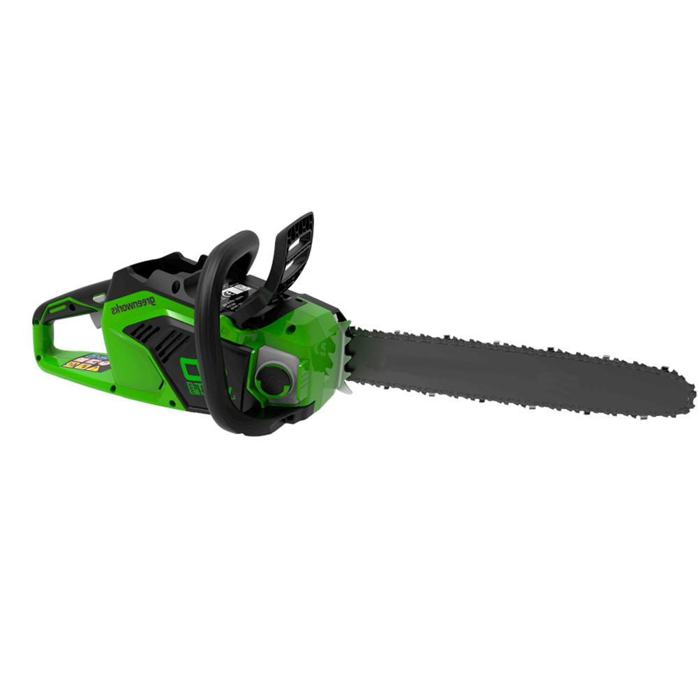 Greenworks GD40CS18K4 (2005807UB), Цепная пила аккумуляторная, 40V, 40 см, бесщеточная,  до 1,8 КВт, с 1хАКБ 4Ач и ЗУ - фото1