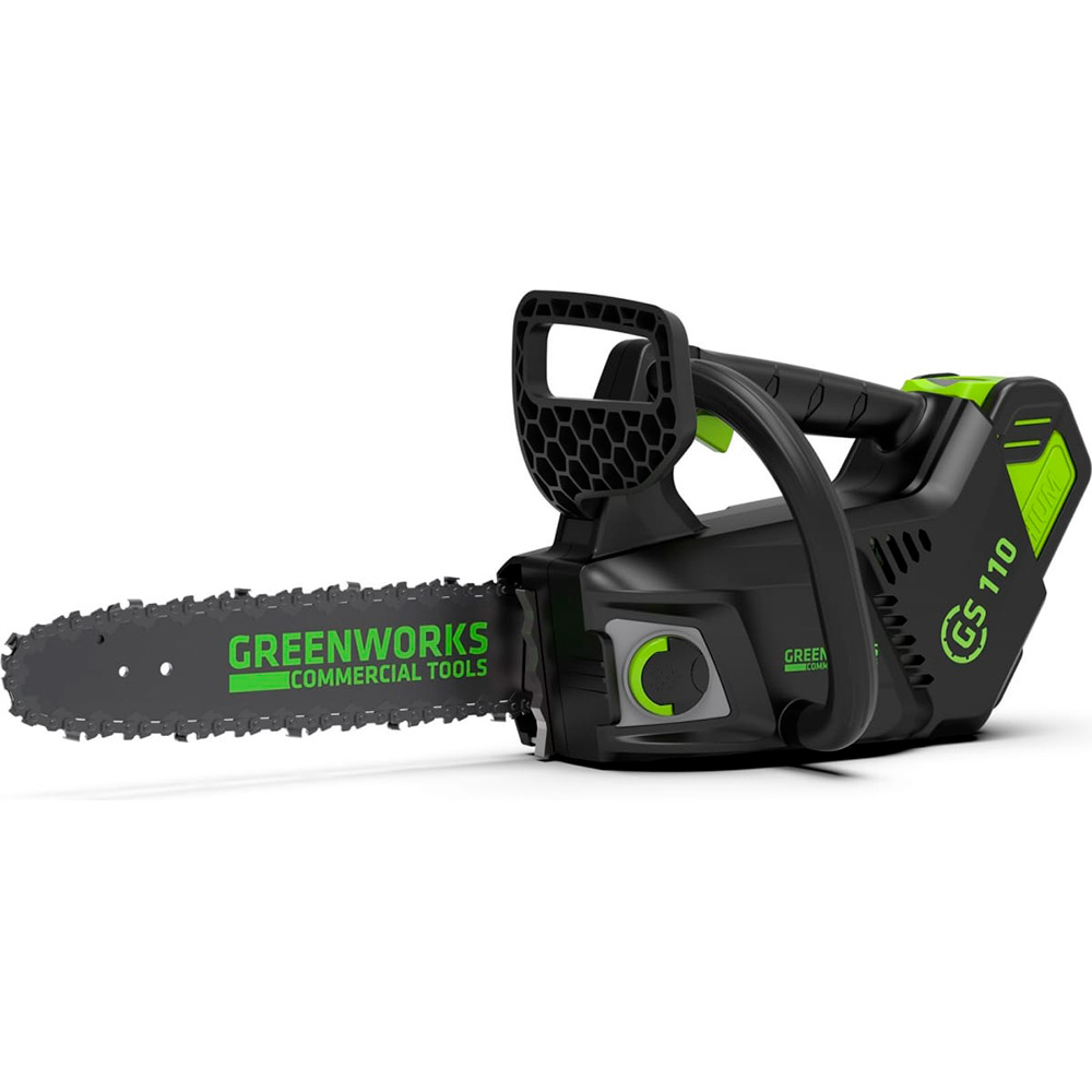 Greenworks GD40TCS (2003807), Пила цепная одноручная аккумуляторная  Арт. 2003807 (арбориста), 40V, 25,4 см, бесщеточная,  без АКБ и ЗУ - фото1