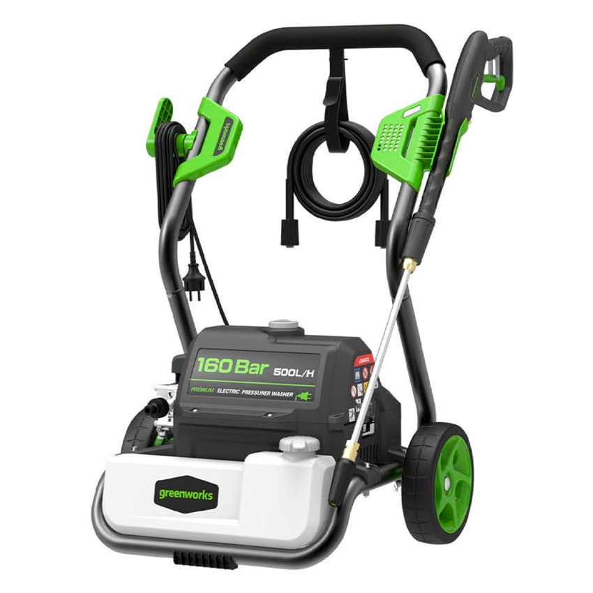 Greenworks GPWG8II (5106807), Мойка высокого давления электрическая Арт. 5106807, 2800 Вт, 160 бар