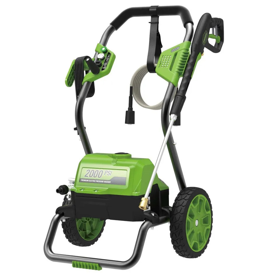 Greenworks GPW2000 (5106707), Мойка высокого давления электрическая  Арт. 5106707, 2000 Вт, 140 бар