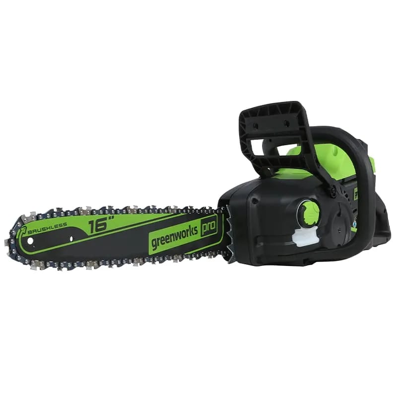 Цепная пила аккумуляторная Greenworks 60V GD60CS25 (2хАКБ 5Ач и ЗУ) 40см, 2008907UG2