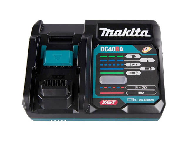 Makita 191E10-9 XGT Зарядное устройство DC40RA (40V / 6,0A), - фото1