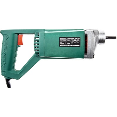 HAMMER Flex VBR1100, Вибратор глубинный, 1100 Вт, 4000 об/мин, вал 1 м и 35 мм булава фото-3