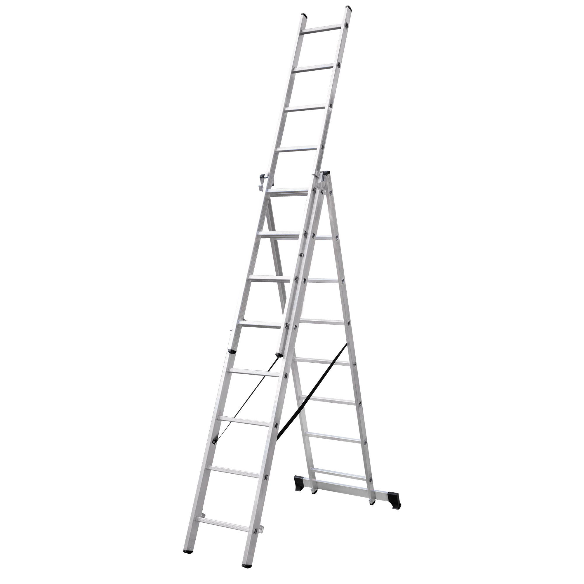 Лестница алюм. 3-х секц. 201/474/214см 3х8 ступ., 9,9кг PRO STARTUL (ST9944-08) - фото1 Лестница алюм. 3-х секц. 201/474/214см 3х8 ступ., 9,9кг PRO STARTUL (ST9944-08) - фото1