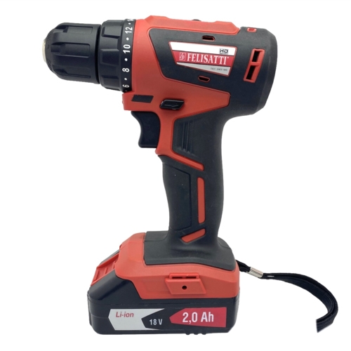 Felisatti FT1902 Felisatti, Аккумуляторная дрель-шуруповерт, 18 В, 13 мм, металлический патрон, ЗУ разъемного типа,бещеточный двигатель Felisatti FT1902 Felisatti, Аккумуляторная дрель-шуруповерт, 18 В, 13 мм, металлический патрон, ЗУ разъемного типа,бещеточный двигатель