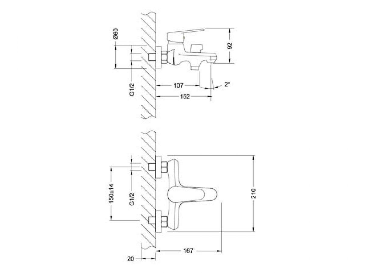 Смеситель для ванны (Lt) D35 LM0314C Lemark Смеситель для ванны (Lt) D35 LM0314C Lemark