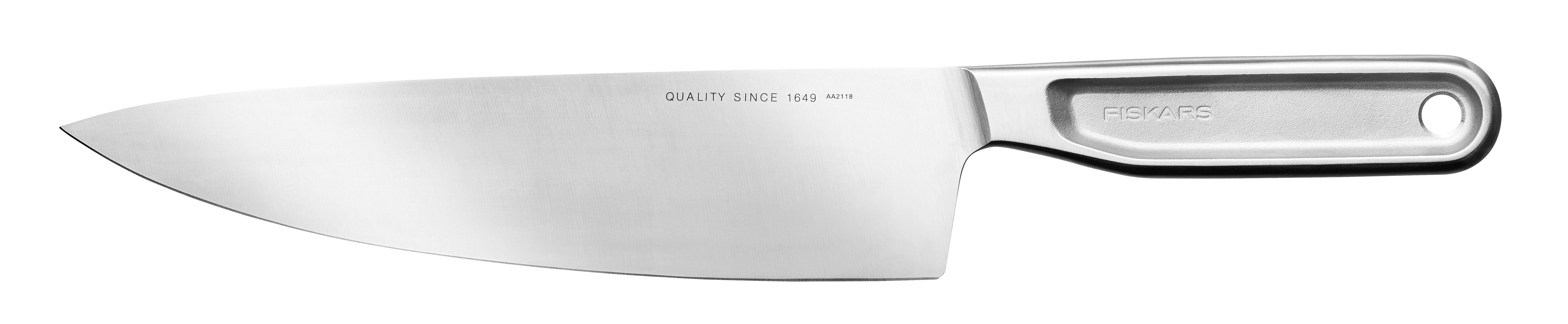 Нож поварской 20см цельнометаллический All Steel Fiskars Нож поварской 20см цельнометаллический All Steel Fiskars