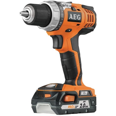 Дрель-шуруповерт аккумуляторная AEG BS18CLi-202C - фото1 Дрель-шуруповерт аккумуляторная AEG BS18CLi-202C - фото1