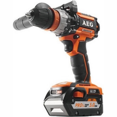 AEG BSB18CBLLI-502C, Дрель-шуруповерт ударная аккумуляторная 