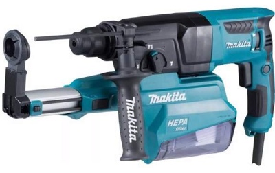 Makita HR2652, Перфоратор трехрежимный, SDS-Plus, 800 Вт, 2,9 Дж, кейс (Makita HR 2652) - фото1