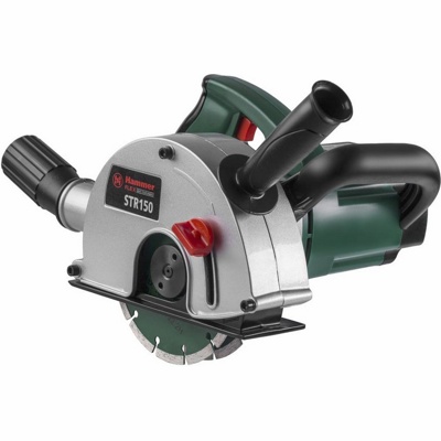 Hammer Flex STR150, Штроборез, 1700 Вт, 4000 об/мин, 150 мм (глуб 43 мм, шир 30 мм), 2 диска, плавн.пуск - фото2 Hammer Flex STR150, Штроборез, 1700 Вт, 4000 об/мин, 150 мм (глуб 43 мм, шир 30 мм), 2 диска, плавн.пуск - фото2