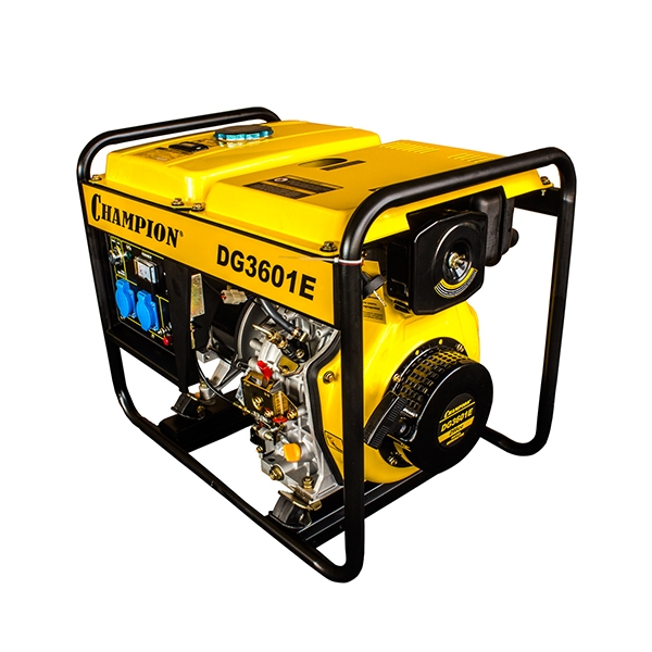 CHAMPION DG3601E, Генератор дизельный, 2,7/3кВт 5лс 12,5л 12V 80кг, эл.стартер CHAMPION DG3601E, Генератор дизельный, 2,7/3кВт 5лс 12,5л 12V 80кг, эл.стартер