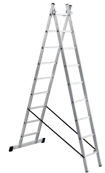 411209 Лестница Dogrular Ufuk Pro (2,6-4,29 м, 9 ст, 2 сек) - фото1
