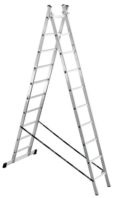 411210 Лестница Dogrular Ufuk Pro (2,88-4,84 м, 10 ст, 2 сек) - фото1
