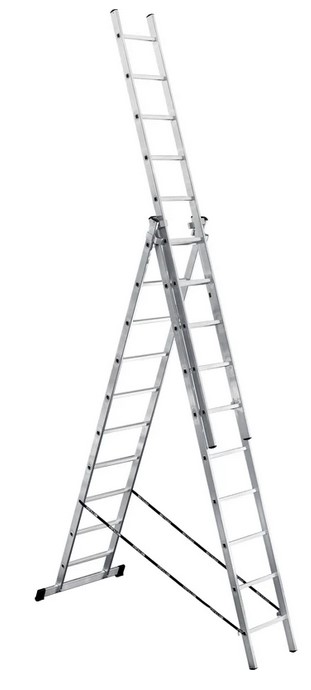 411310 Лестница Dogrular Ufuk Pro (2,88-6,76 м, 10 ст, 3 сек) - фото1