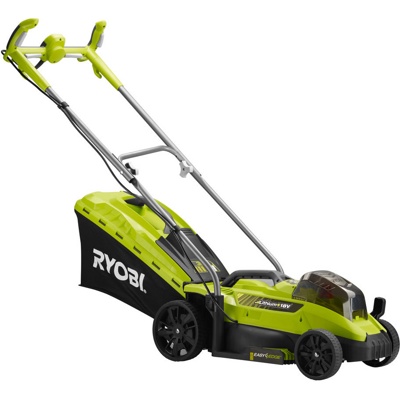RYOBI OLM1833H , Газонокосилка, 18В, скашивание шир 33см, высота 20-60 мм, мульчирование, без АКБ и ЗУ, арт 25544 - фото2 RYOBI OLM1833H , Газонокосилка, 18В, скашивание шир 33см, высота 20-60 мм, мульчирование, без АКБ и ЗУ, арт 25544 - фото2