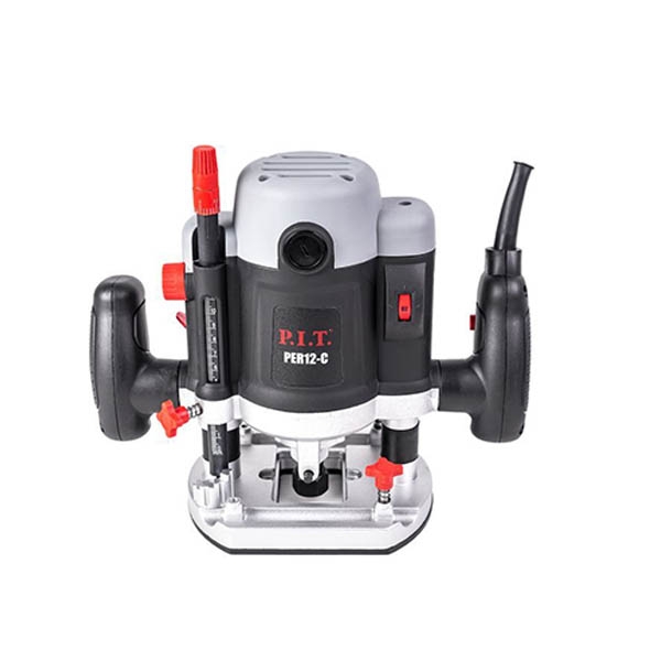 P.I.T. PER 12-C, Фрезер электрический, 2100Вт., рег-ка 6000-22000 обмин., цанга 8, 12мм, плавный пуск - фото1