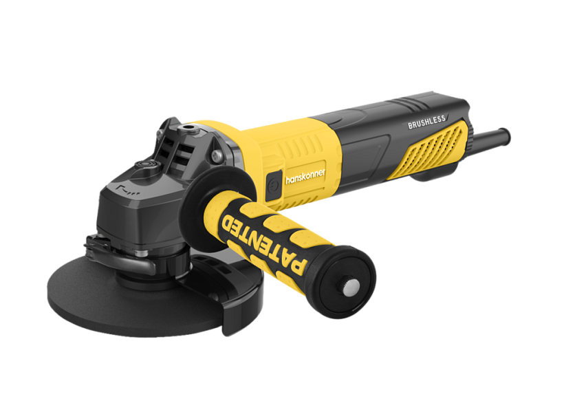 HAG16125BE Углошлифмашина Hanskonner HAG16125BE - фото1 HAG16125BE Углошлифмашина Hanskonner HAG16125BE - фото1