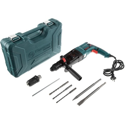 HAMMER PRT800CE PREMIUM, Перфоратор, 800 Вт; 3 Дж; 3 режима; SDS+; 4000 уд/мин; 1150 об/мин; кейс и оснастка - фото1 HAMMER PRT800CE PREMIUM, Перфоратор, 800 Вт; 3 Дж; 3 режима; SDS+; 4000 уд/мин; 1150 об/мин; кейс и оснастка - фото1