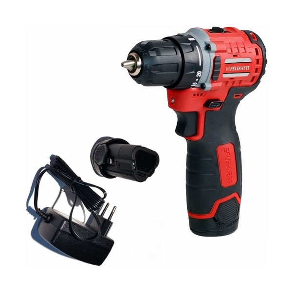 Felisatti FT1901 Felisatti, Аккумуляторная дрель-шуруповерт 12В, 10 мм,пластиковый патрон,ЗУ разъемного типа Felisatti FT1901 Felisatti, Аккумуляторная дрель-шуруповерт 12В, 10 мм,пластиковый патрон,ЗУ разъемного типа