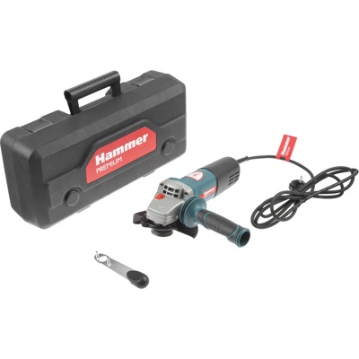 HAMMER USM950B PREMIUM, Углошлифмашина (болгарка), 950Вт, 11000об/мин, 125мм, кейс - фото1 HAMMER USM950B PREMIUM, Углошлифмашина (болгарка), 950Вт, 11000об/мин, 125мм, кейс - фото1