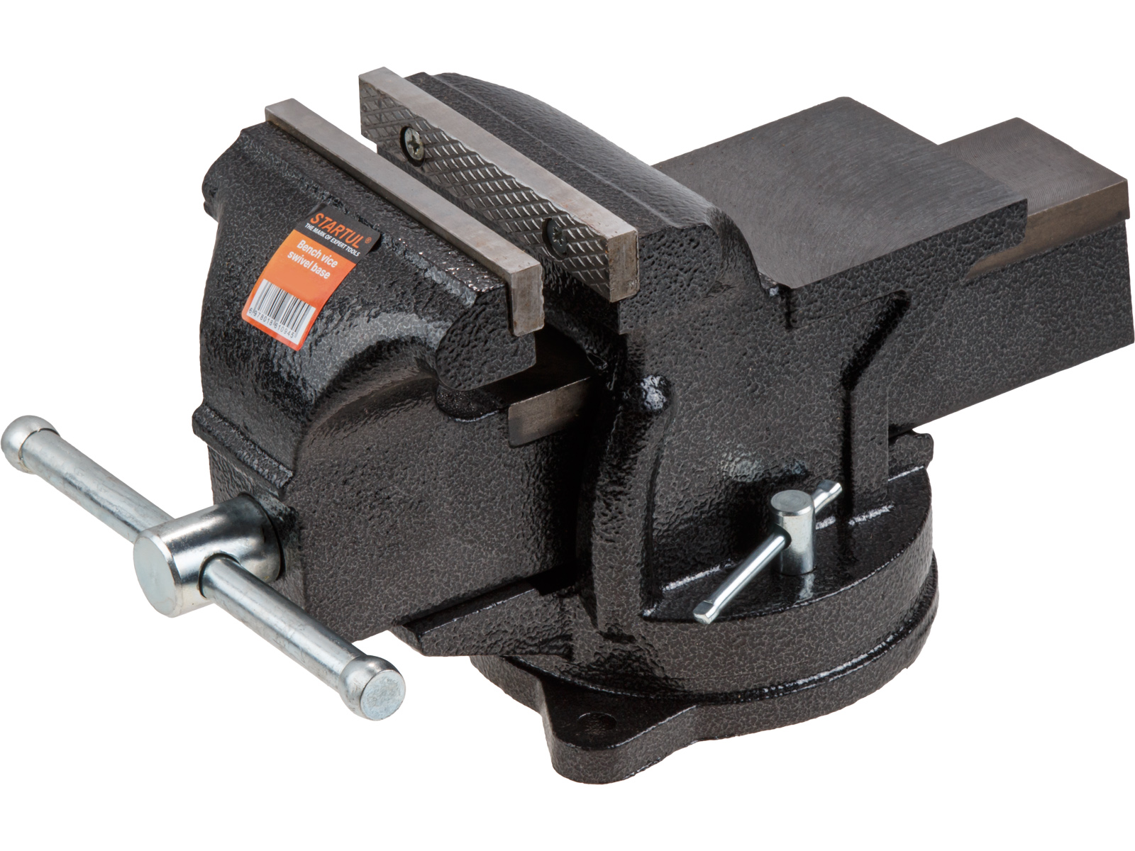 Тиски 150мм слесарные, поворотные STARTUL PROFI (ST9600-150) - фото1