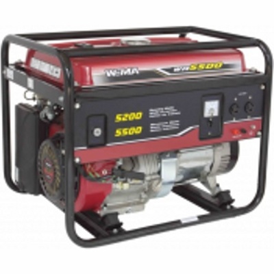 Weima WM 5500, электрогенератор бензиновый, 220 В,1 л, 5,5 кВт, 82 кг - фото1