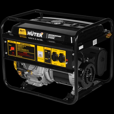 Генератор бензиновый Huter DY6500L - фото1