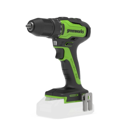 Greenworks GD24DD35 (3704007), Дрель-шуруповерт аккумуляторная, 24V, бесщеточная, без АКБ и ЗУ