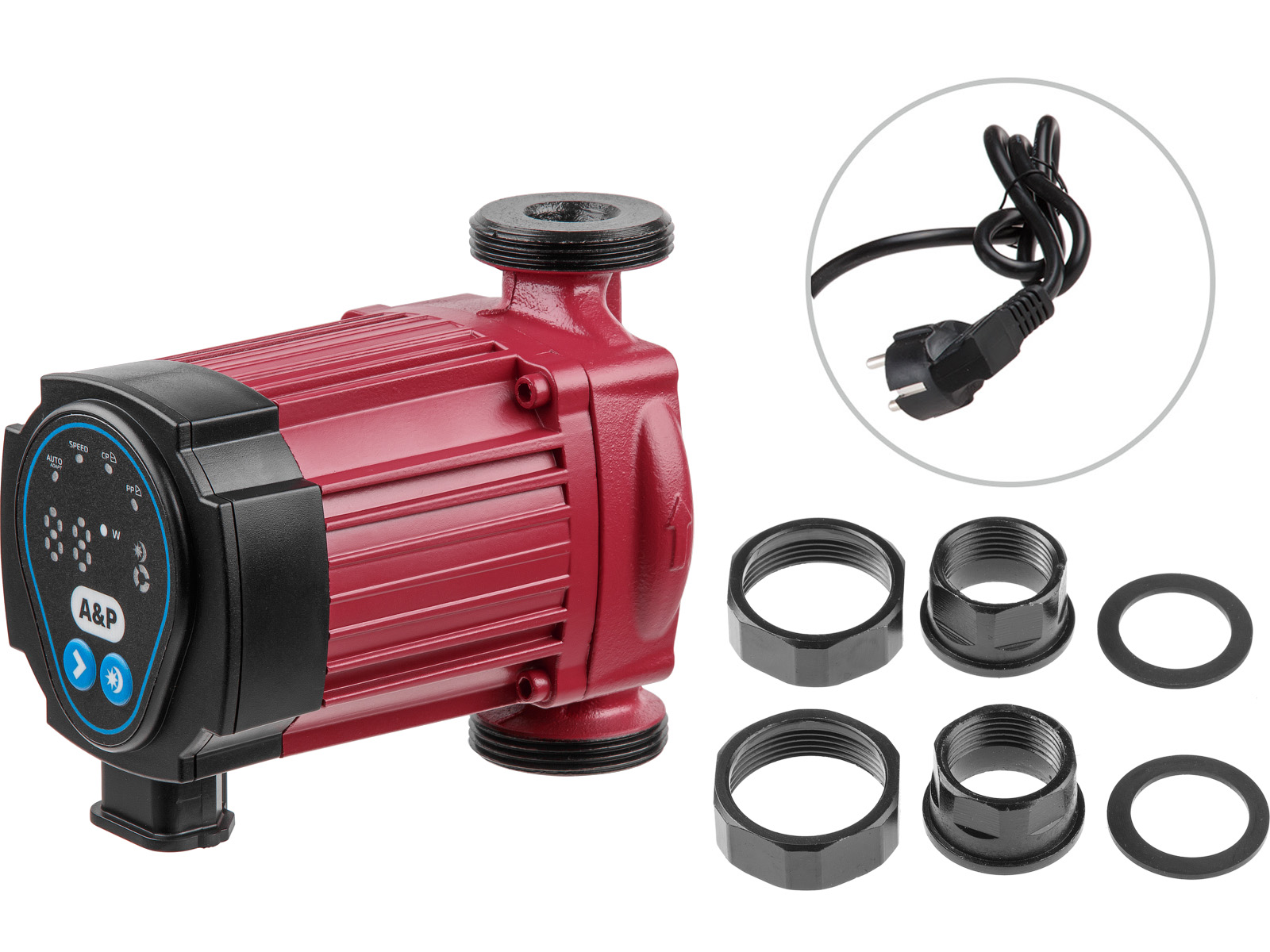 Насос циркуляционный A&P WISE-25/60-130 - фото1