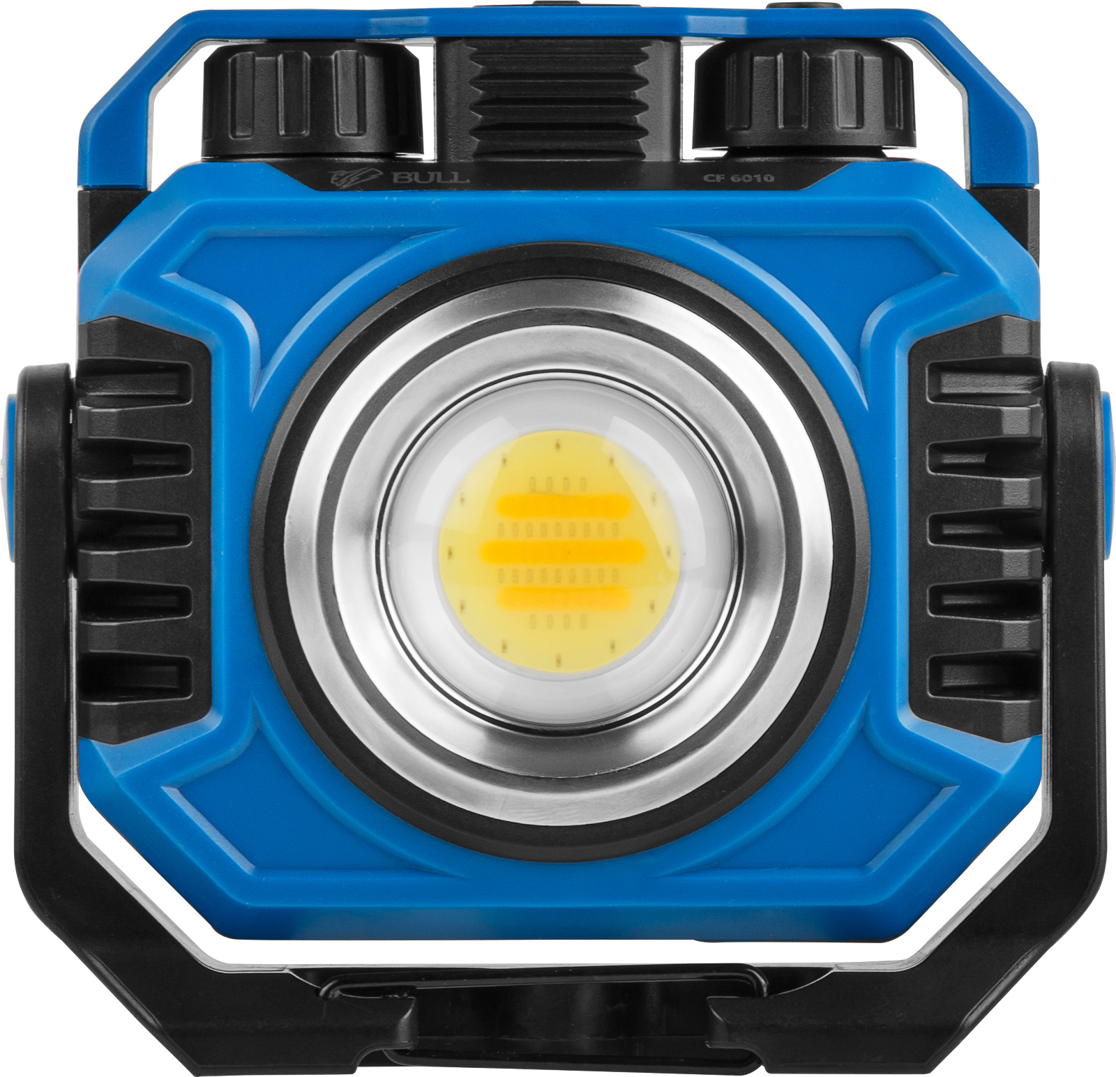 Фонарь светодиодный аккумуляторный BULL CF 6010 в кор. 80-1200 Лм, стробоскоп, магнит