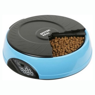 Автокормушка SITITEK Pets Mini для кошек и собак (4 кормления) - фото1 Автокормушка SITITEK Pets Mini для кошек и собак (4 кормления) - фото1