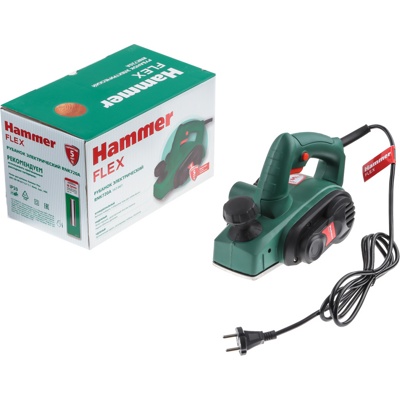 Hammer RNK720A, Рубанок, 720Вт 16000об/мин, 82 мм, срез 1-2 мм, 2 кг - фото2