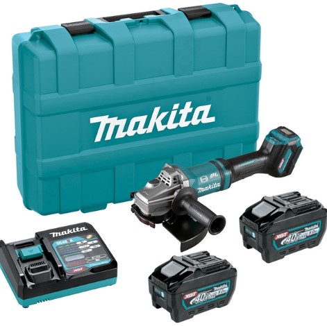 Аккум. углошлифмашина MAKITA GA038GT201 MAKPAC