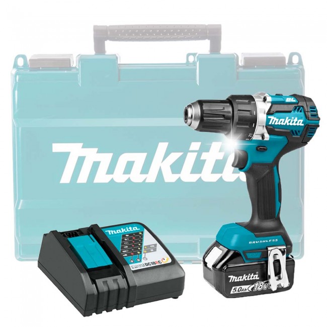 Makita DDF484RT, Дрель ак б\щет,18В, Li-ion,БЗП-13мм,0-500\2000об\м,54\30Нм,1.5кг ,акк 1х5 Ач, быстрое з/у, кейс. Makita DDF484RT, Дрель ак б\щет,18В, Li-ion,БЗП-13мм,0-500\2000об\м,54\30Нм,1.5кг ,акк 1х5 Ач, быстрое з/у, кейс.