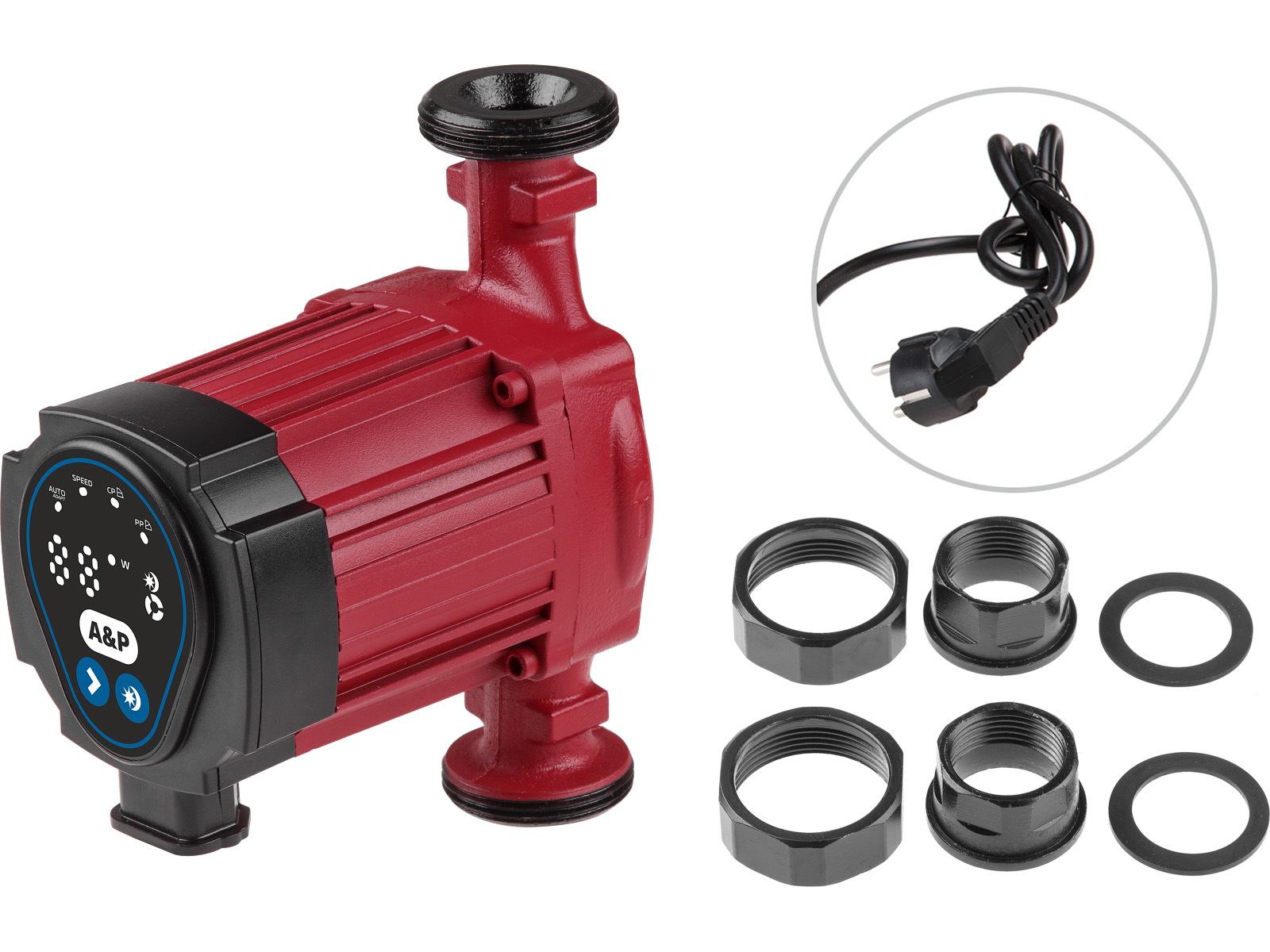 Насос циркуляционный A&P WISE-25/40-180 - фото1