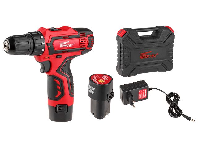 Аккум. дрель-шуруповерт WORTEX BD 1215-1 Li в чем. 12.0 В, 2 акк., 1.5 А/ч Li-Ion, 2 скор., 25 Нм Аккум. дрель-шуруповерт WORTEX BD 1215-1 Li в чем. 12.0 В, 2 акк., 1.5 А/ч Li-Ion, 2 скор., 25 Нм