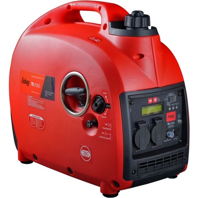 FUBAG TI 2000, Генератор цифровой, 220 В, 2,0 кВА/ 1,6 кВт; 7,3 А; cos ф 1; двигатель 2,1кВт/2,86 л.с.; бак 3,8 л; 23кг - фото2