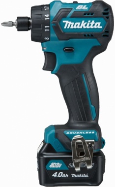 Makita DF 032 DWME, Аккумуляторный винтовёрт, 10.8V / 4,0 Ач Li-Ion - фото2