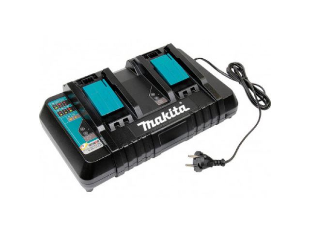 Makita 630876-7, Зарядное устройство  DC18RD  (18V LXT / 2 порта / быстрое), Makita